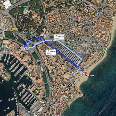 Studio Centre Port, Cap D'Agde Ngoại thất bức ảnh
